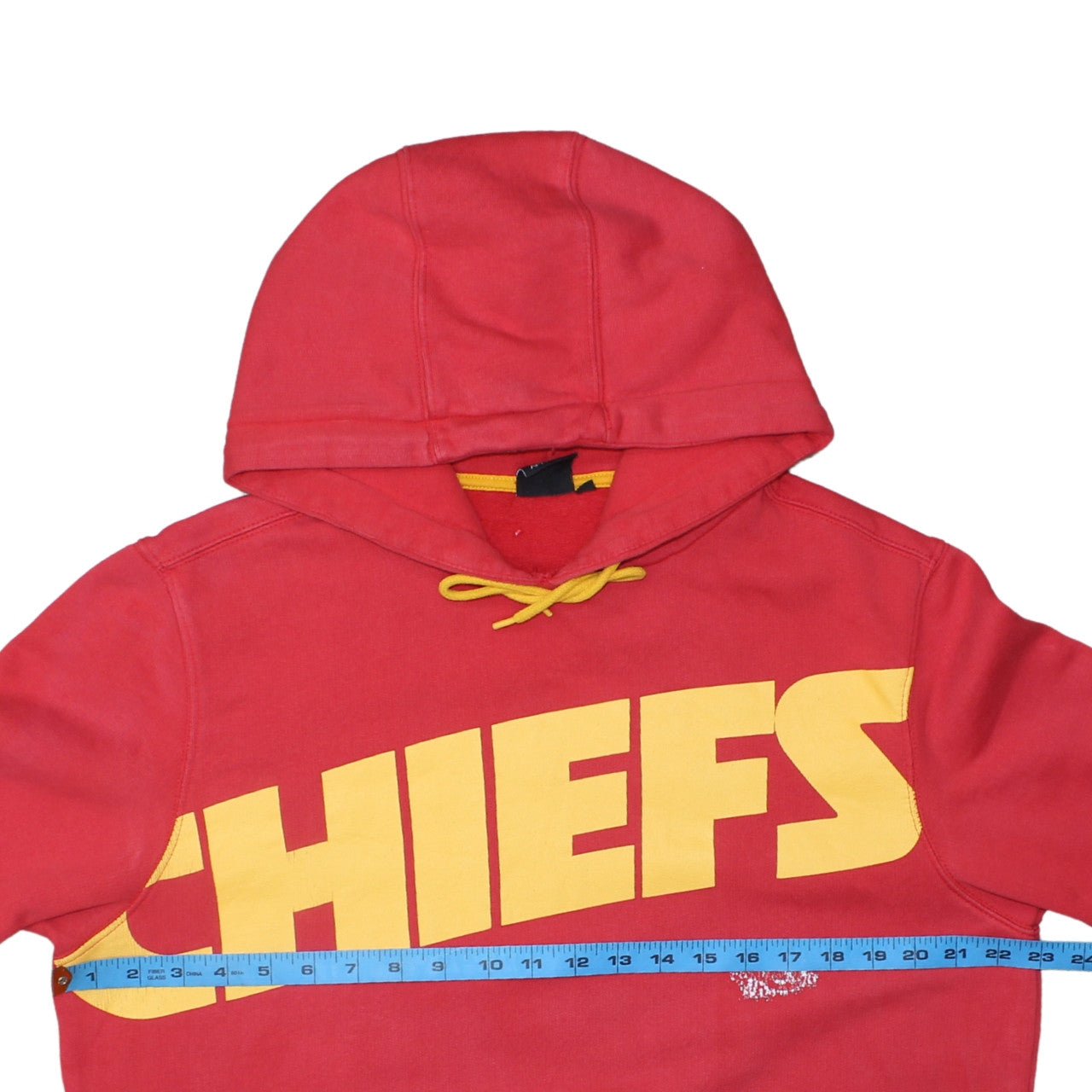 NFL Team Apparel Men's Red Chiefs Hoodie Pullover Size L