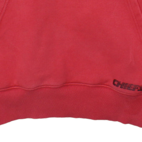 NFL Team Apparel Men's Red Chiefs Hoodie Pullover Size L