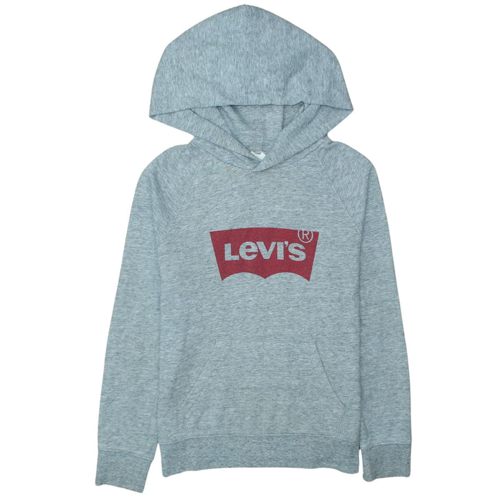 Levi's Grey Logo Pullover Hoodie Teens S Regular Fit