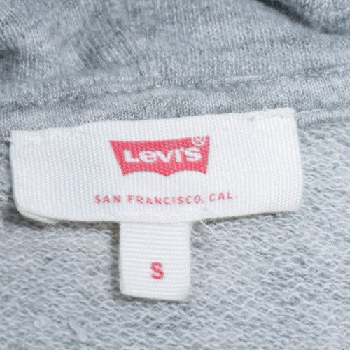 Levi's Grey Logo Pullover Hoodie Teens S Regular Fit