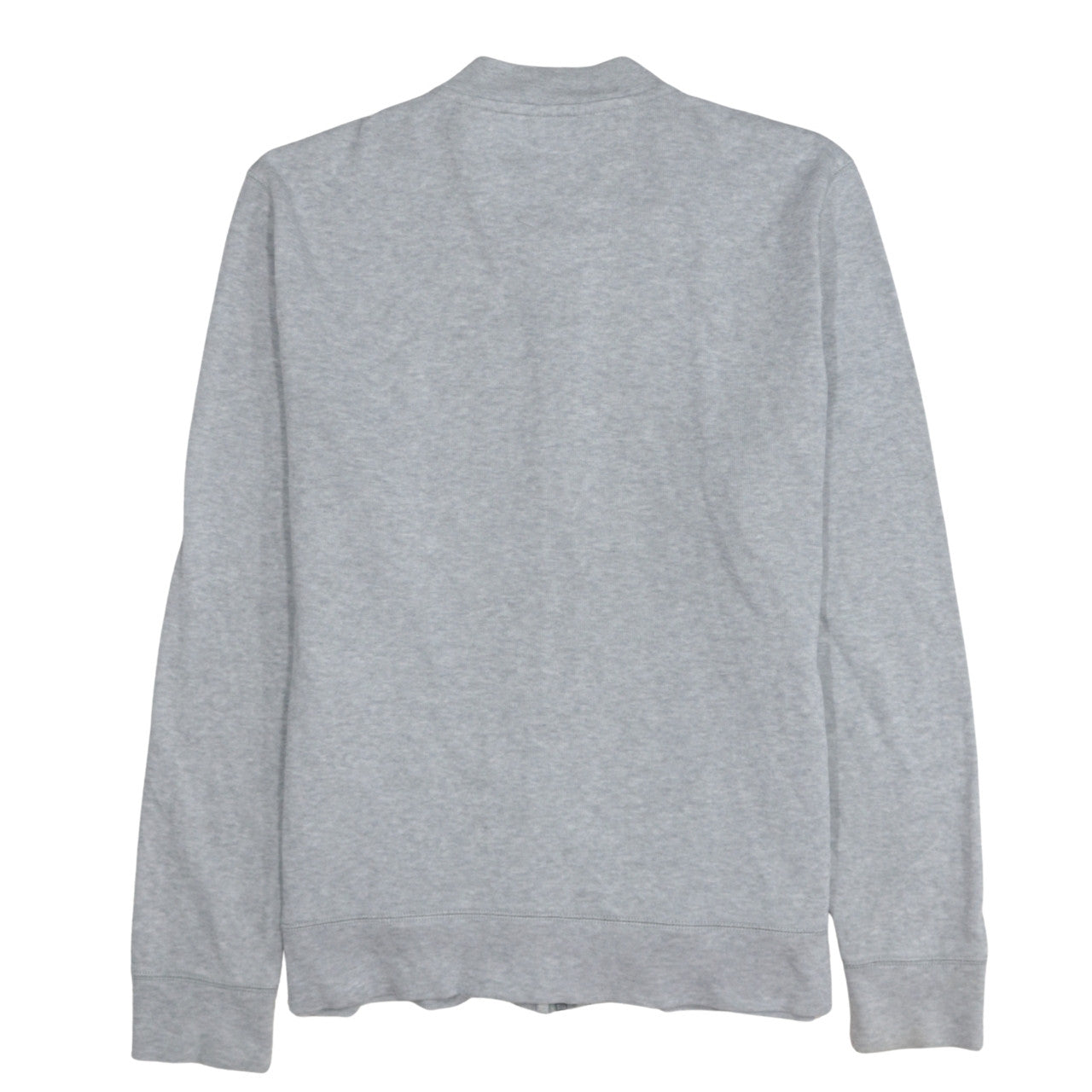 Nautica Mens Grey Cotton Full Zip Basic Jacket Size L