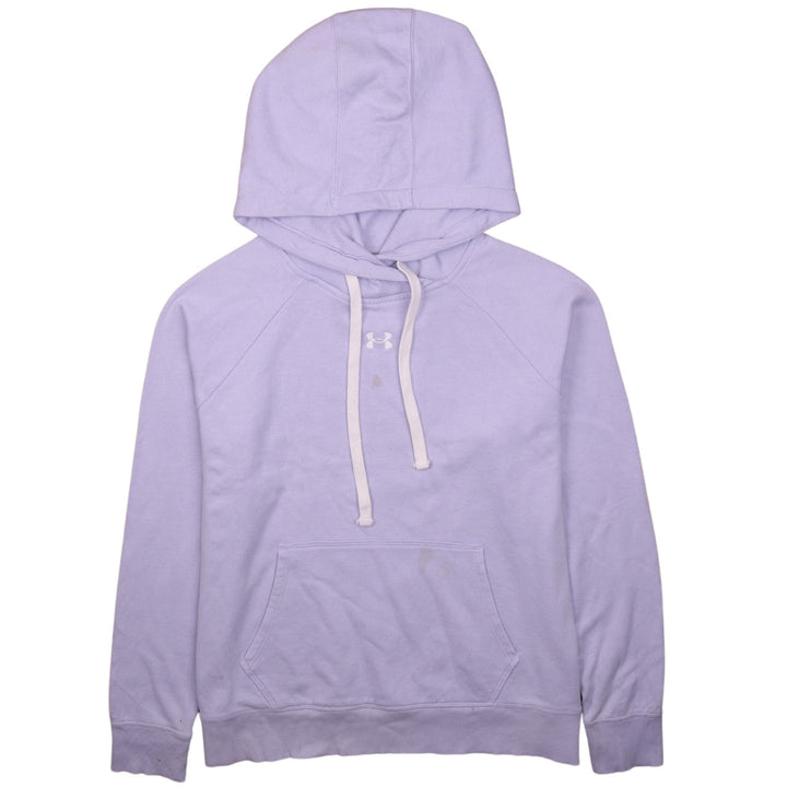 Under Armour Womens Lilac Pullover Hoodie Size L Loose Fit