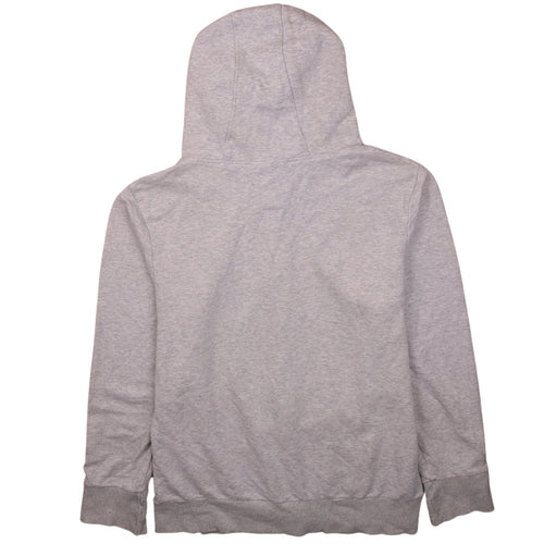 Adidas Mens Grey Full Zip Hoodie XL Regular Fit Lightweight