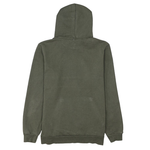 Puma Mens Green Pullover Hoodie M Logo Sportswear
