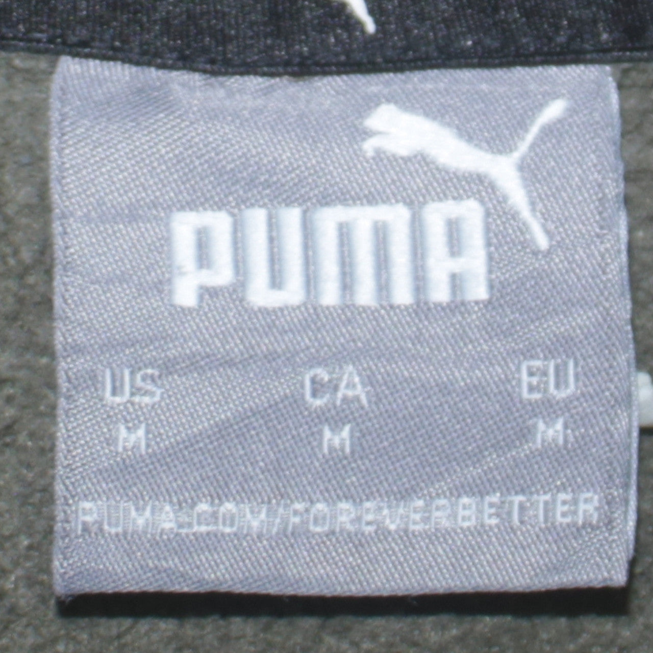 Puma Mens Green Pullover Hoodie M Logo Sportswear