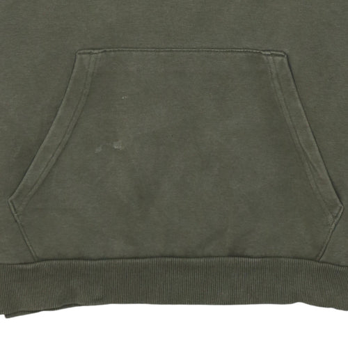 Puma Mens Green Pullover Hoodie M Logo Sportswear