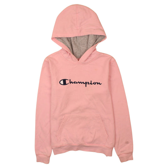 Champion Womens Pink XL Pullover Hoodie Sweatshirt