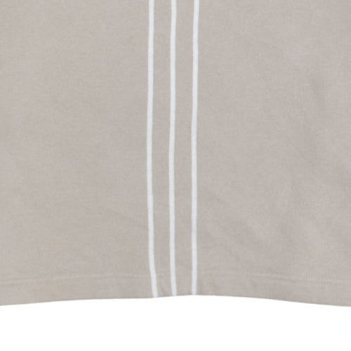 Adidas Boys Beige V-Neck Pullover Sweatshirt Size 176 Long Sleeve