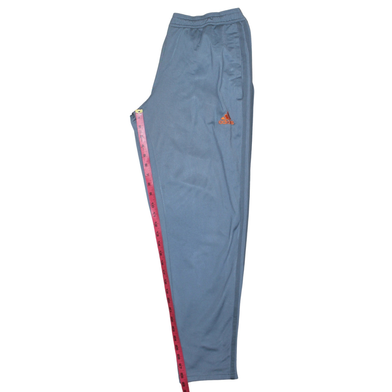 adidas Men's Blue Track Pants M Regular Fit Elastic Waist Activewear