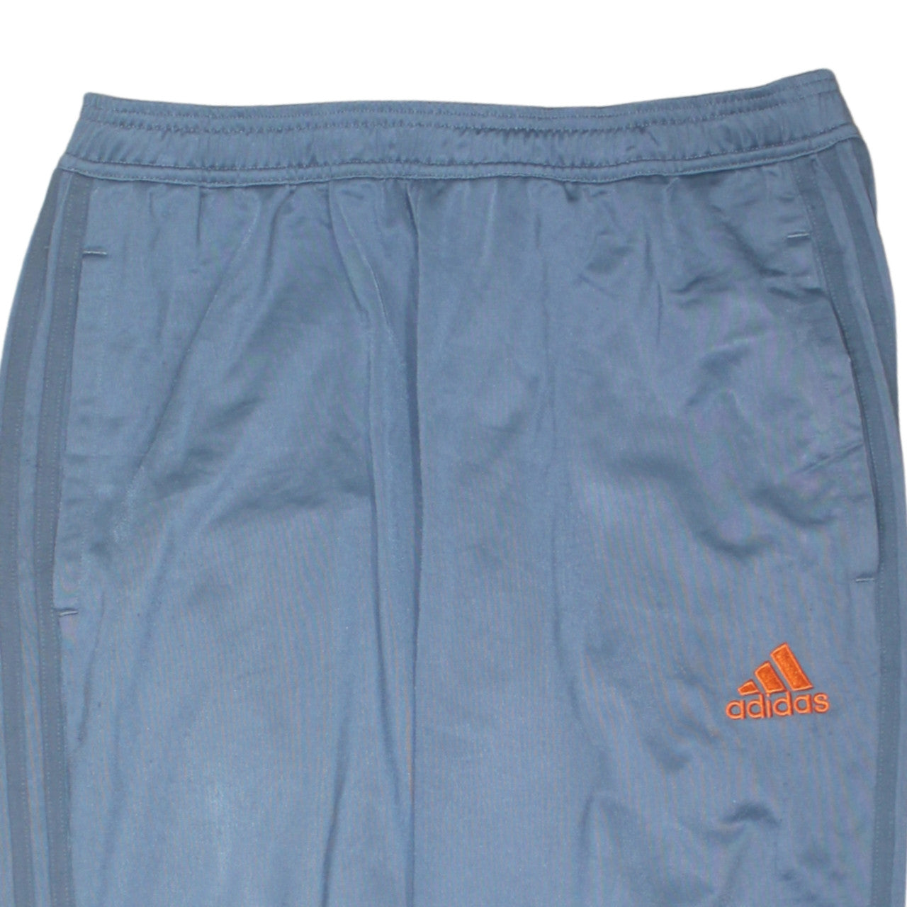 adidas Men's Blue Track Pants M Regular Fit Elastic Waist Activewear