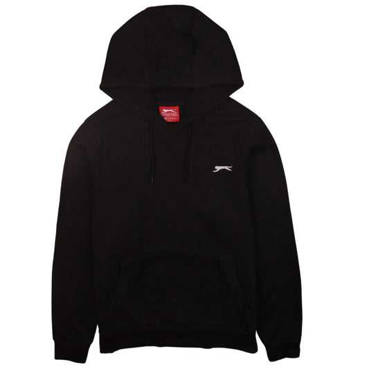 Slazenger Mens Black XS Pullover Hoodie with Logo