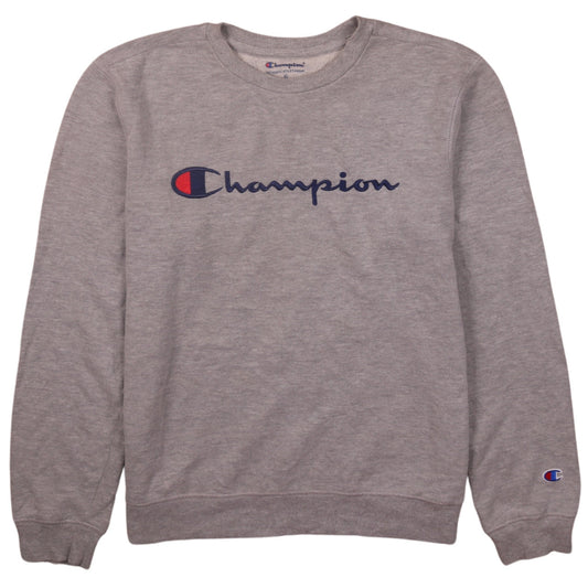 Champion Men's Grey XL Crew Neck Pullover Sweatshirt