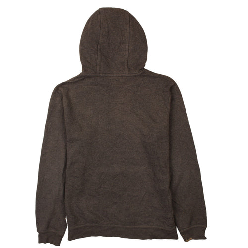 Nike Men's Brown Pullover Hoodie Medium Fleece Logo Sportswear