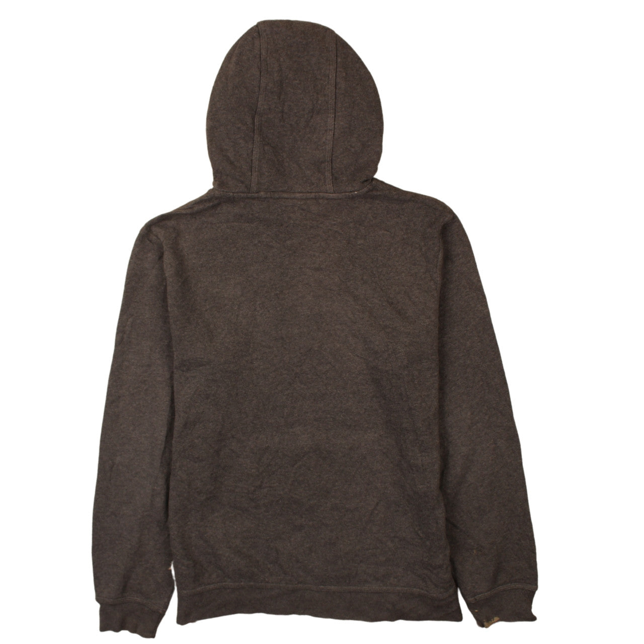 Nike Men's Brown Pullover Hoodie Medium Fleece Logo Sportswear