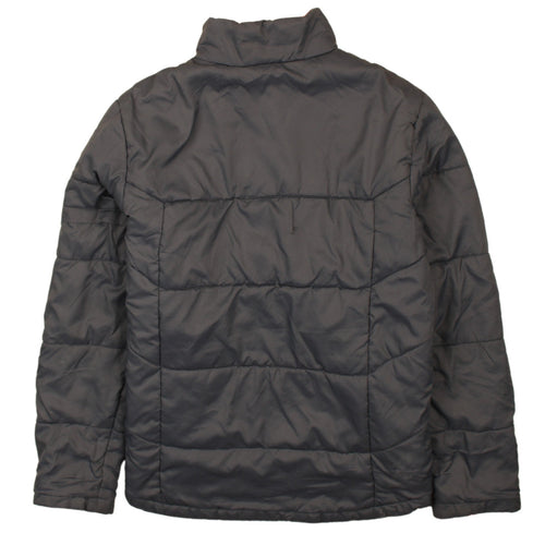 Puma Boys Grey Puffer Jacket 164 Winter Full Zip Quilted Coat