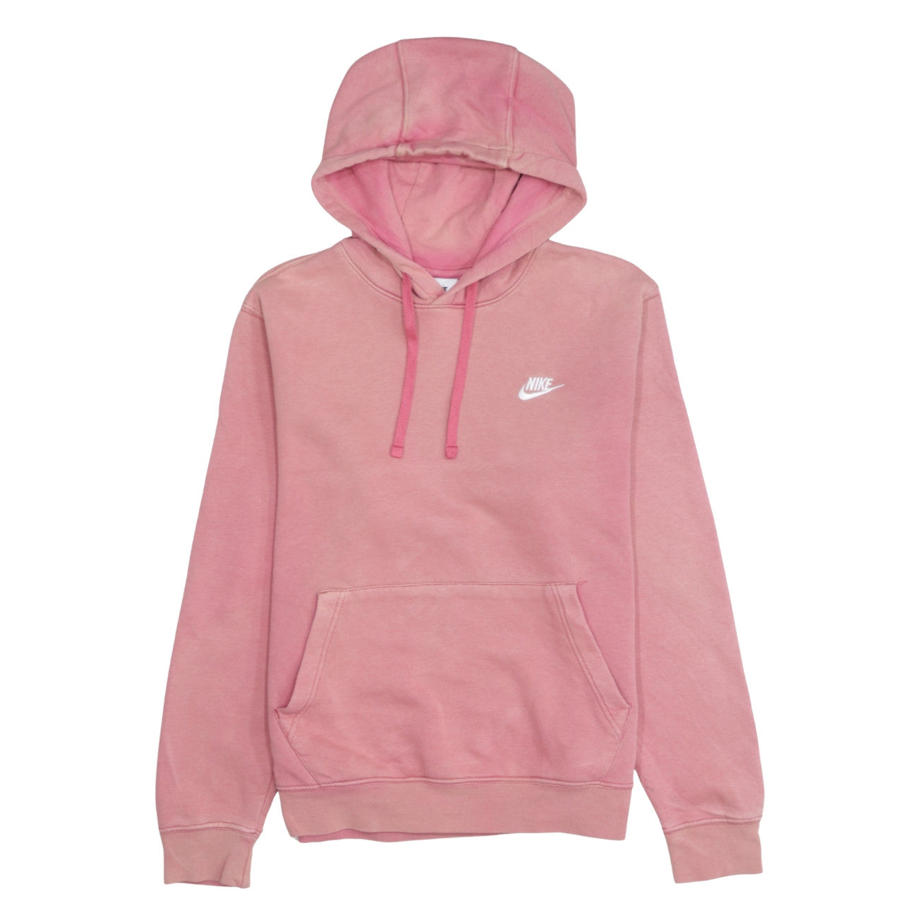 Nike Women Pink Pullover Hoodie Small Hooded Sweatshirt