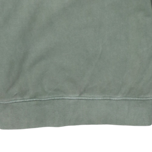 Tommy Hilfiger Men’s Green Logo Pullover Sweatshirt Size S