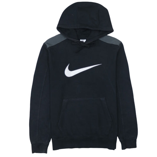 Nike Men's Black S Pullover Hoodie with Logo Fleece Sportswear