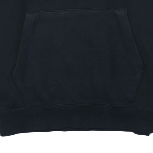 Nike Men's Black S Pullover Hoodie with Logo Fleece Sportswear