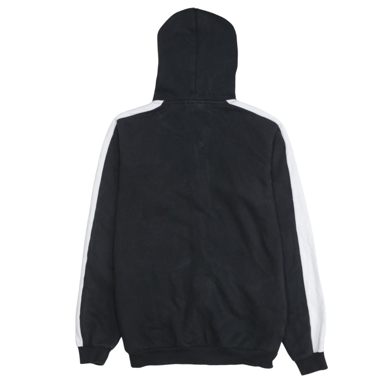 Puma Boys Black Full Zip Hoodie 15-16 Years Sportswear Logo Cotton Blend