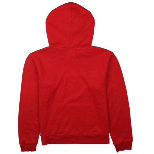 Champion Womens Red Pullover Hoodie XL Logo Authentic Athleticwear