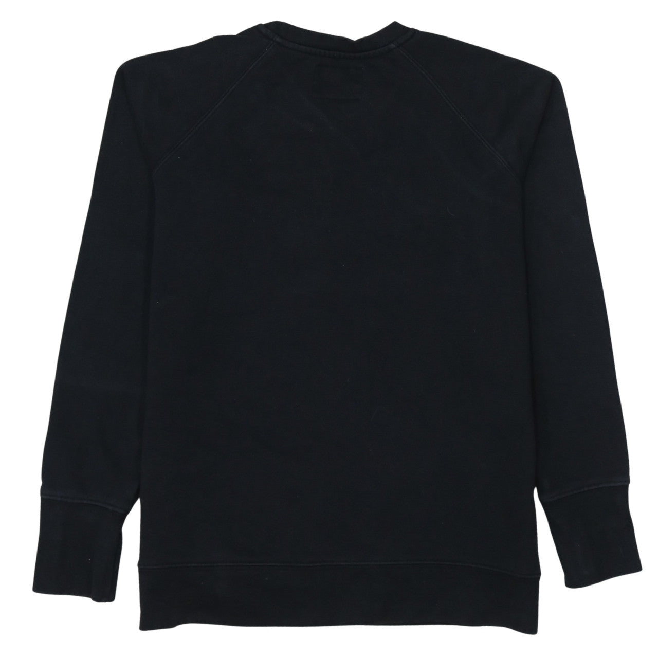 Champion Men's Black Pullover Sweatshirt M Embroidered Logo Crew Neck
