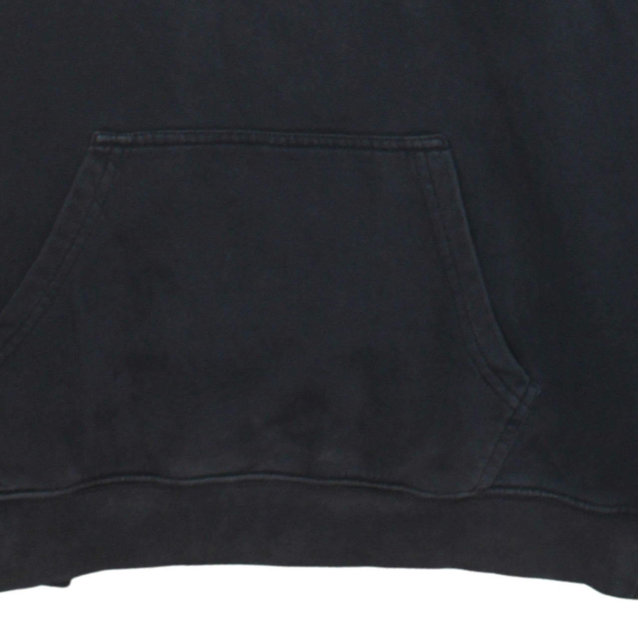 Champion Men's Black Pullover Hoodie Medium Logo Fleece Sweatshirt