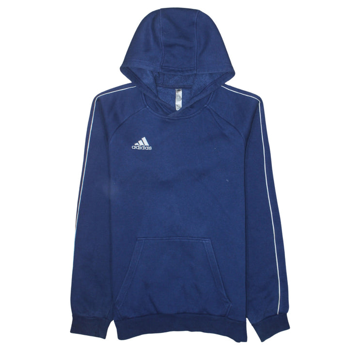 Adidas Men's Blue Pullover Hoodie Small Regular Fit Sports Fleece