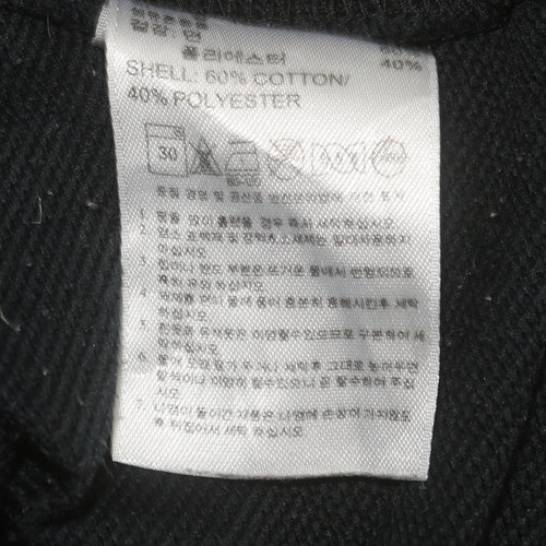 Adidas Mens Black Climalite Crew Neck Pullover Sweatshirt L