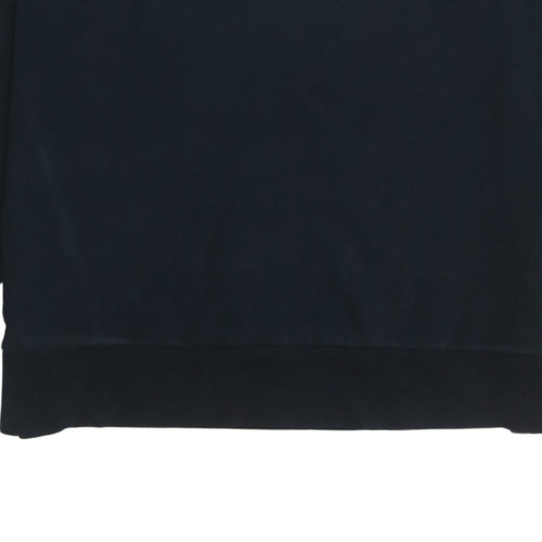 Adidas Mens Black Climalite Crew Neck Pullover Sweatshirt L