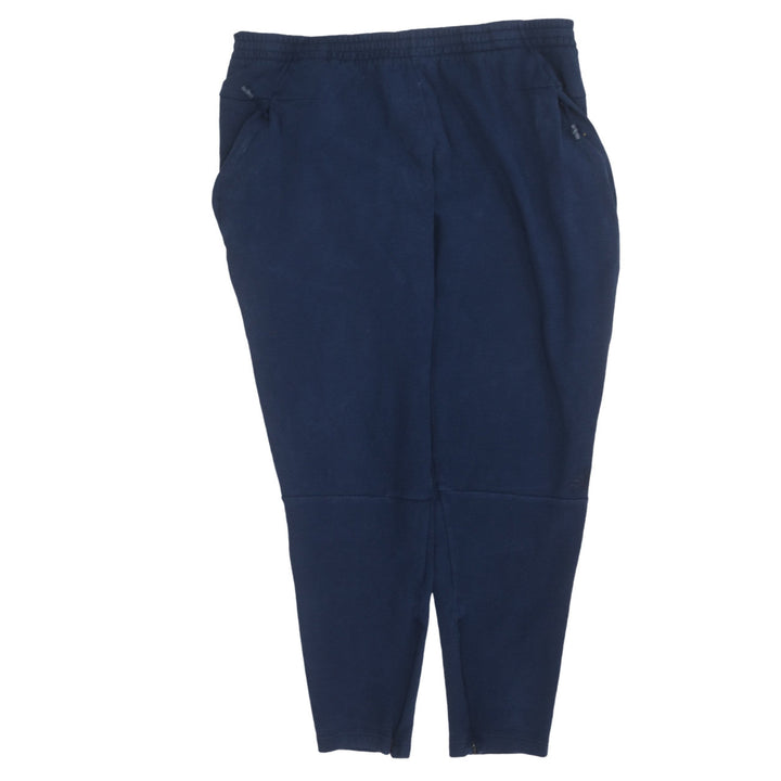 Adidas Men’s Blue Jogger Sweatpants L Tapered Fit Active Trousers