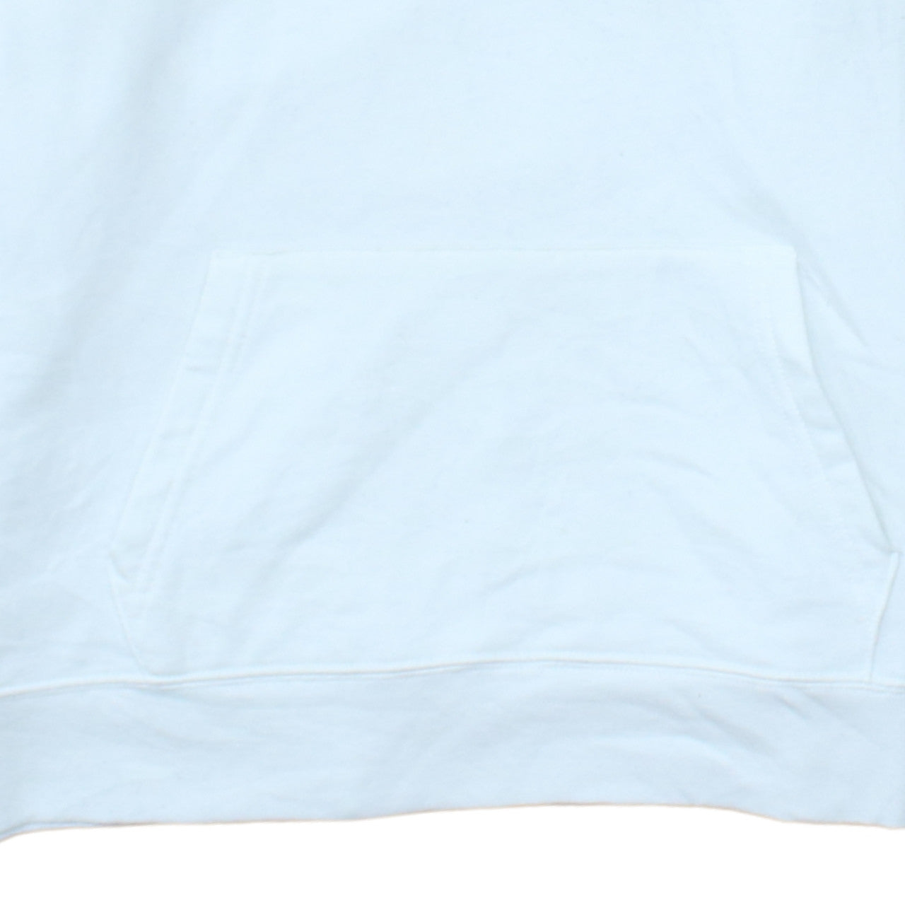 GAP Womens White L Pullover Hoodie Cotton Blend Logo Casual