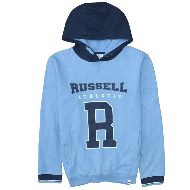 Russell Athletic Boys Blue Pullover Hoodie 12-13 Years Regular Fit