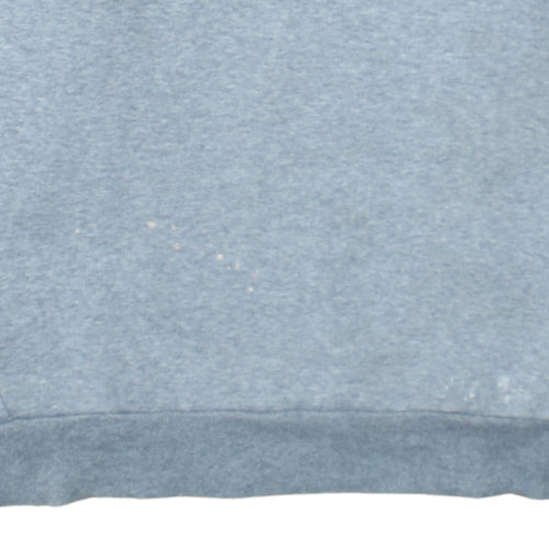 Puma Men's Grey Logo Crew Neck Pullover Sweatshirt Size L