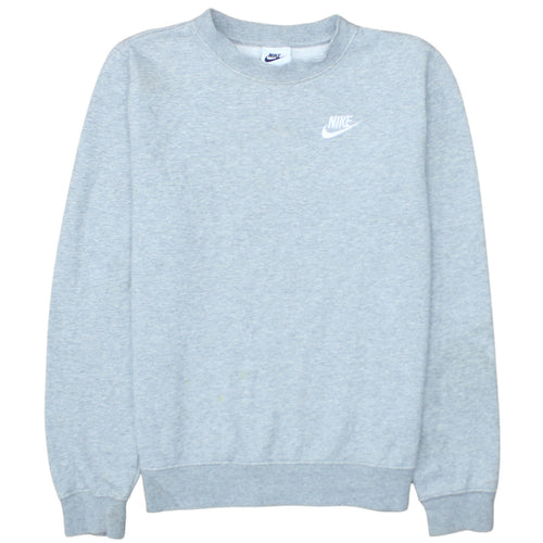 Nike Mens Grey XS Pullover Sweatshirt Crew Neck Fleece