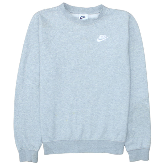 Nike Mens Grey XS Pullover Sweatshirt Crew Neck Fleece