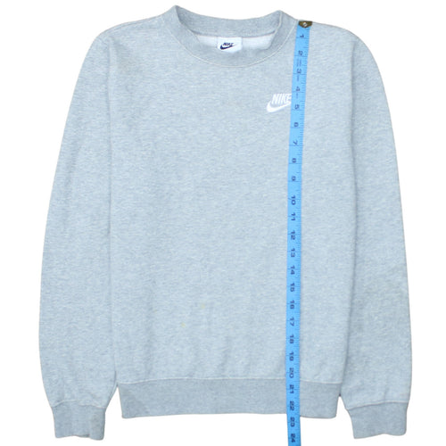 Nike Mens Grey XS Pullover Sweatshirt Crew Neck Fleece