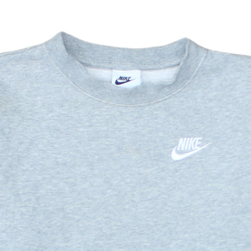 Nike Mens Grey XS Pullover Sweatshirt Crew Neck Fleece