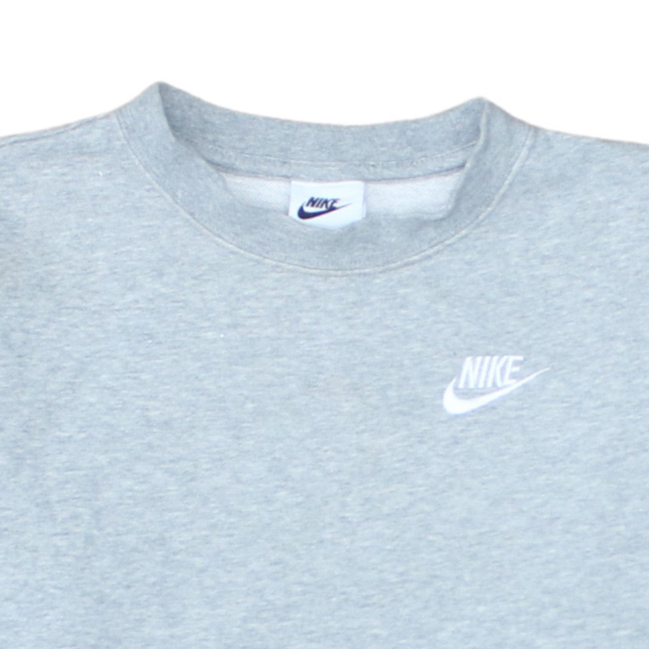 Nike Mens Grey XS Pullover Sweatshirt Crew Neck Fleece