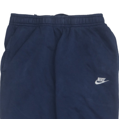 Nike Men's Blue Fleece Jogger Sweatpants M Regular Fit Activewear