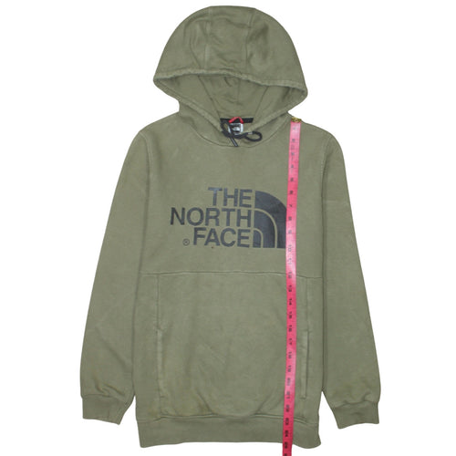 The North Face Womens Green Pullover Hoodie Small Cotton Casual