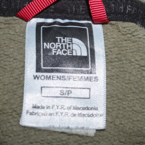 The North Face Womens Green Pullover Hoodie Small Cotton Casual