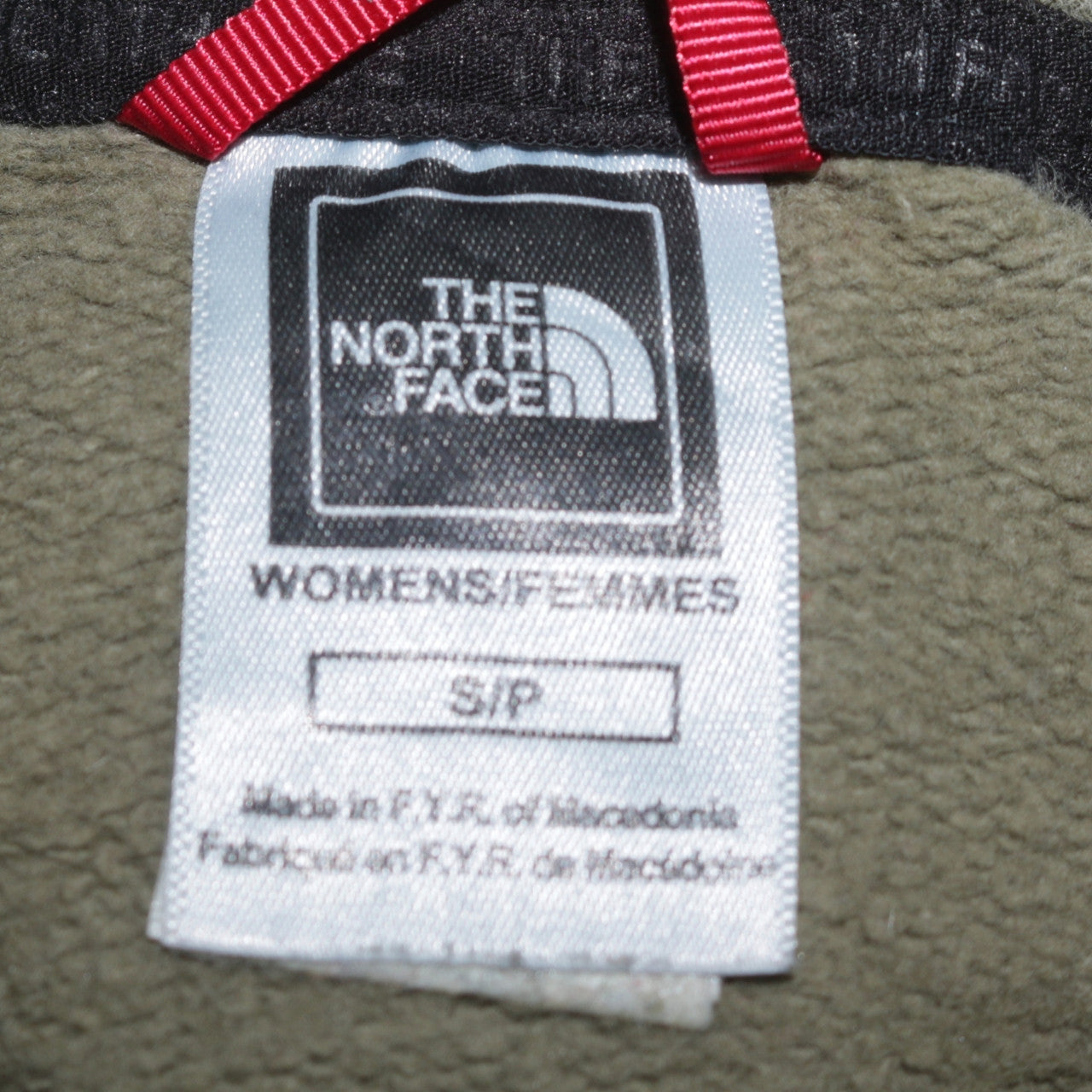 The North Face Womens Green Pullover Hoodie Small Cotton Casual