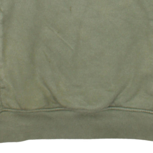 The North Face Womens Green Pullover Hoodie Small Cotton Casual