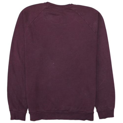 Under Armour Men's Brown Crew Neck Fleece Sweatshirt Medium