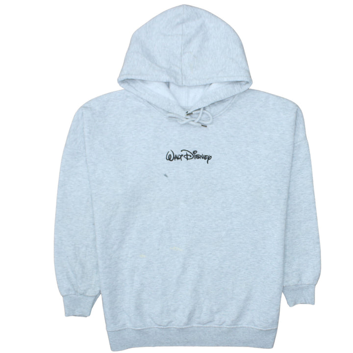Disney Mickey & Friends Grey Hoodie Women 12-14 Medium Pullover