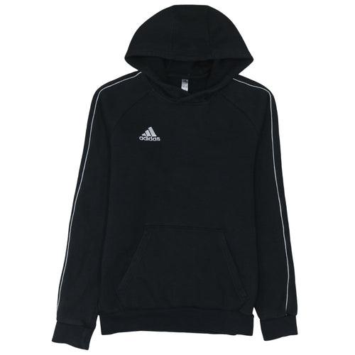 Adidas Men's Black Pullover Hoodie Small Fleece Sportswear