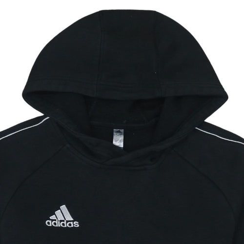 Adidas Men's Black Pullover Hoodie Small Fleece Sportswear