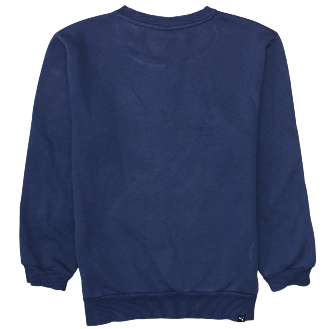 Puma Men's Blue Crew Neck Pullover Sweatshirt XS