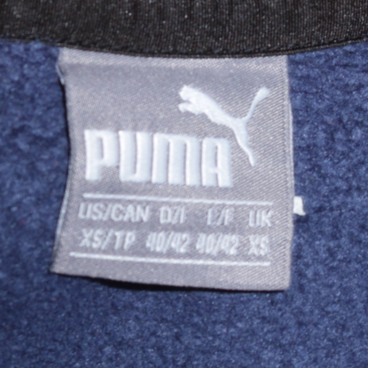 Puma Men's Blue Crew Neck Pullover Sweatshirt XS